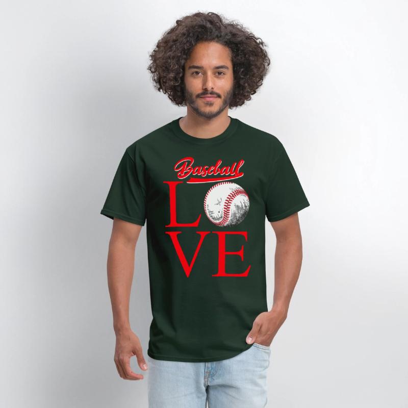 Baseball LOVE Shirt – Vintage Baseball Fan Gift