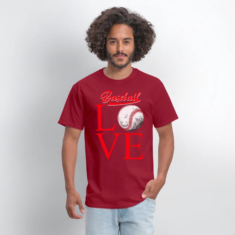 Baseball LOVE Shirt – Vintage Baseball Fan Gift