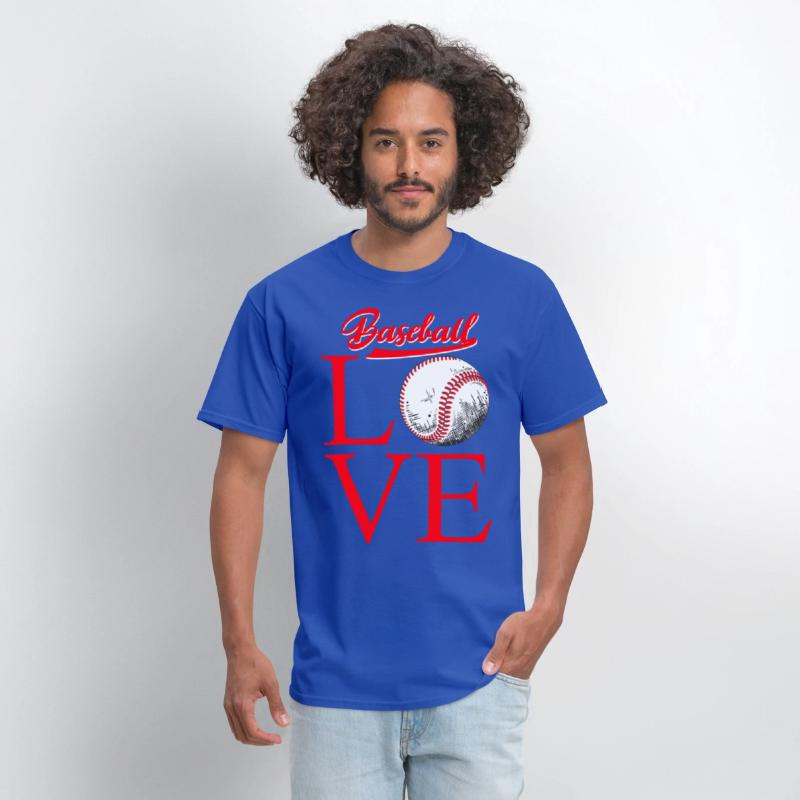 Baseball LOVE Shirt – Vintage Baseball Fan Gift