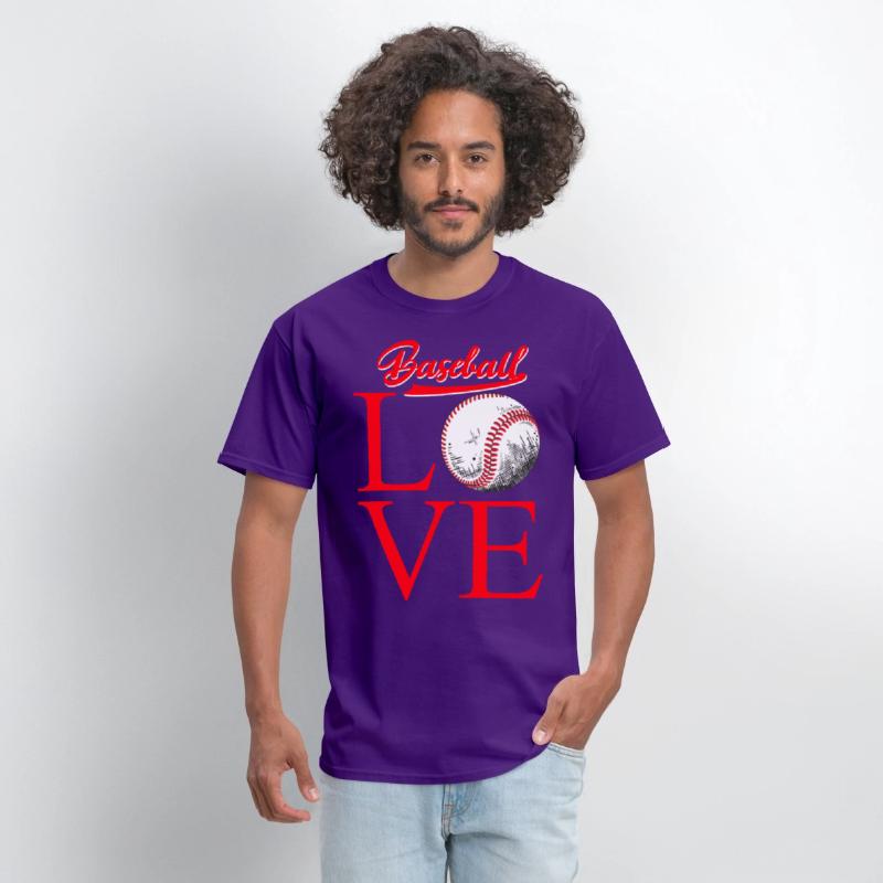Baseball LOVE Shirt – Vintage Baseball Fan Gift