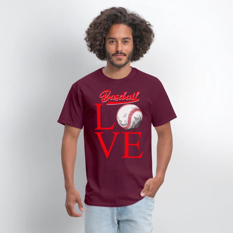 Baseball LOVE Shirt – Vintage Baseball Fan Gift
