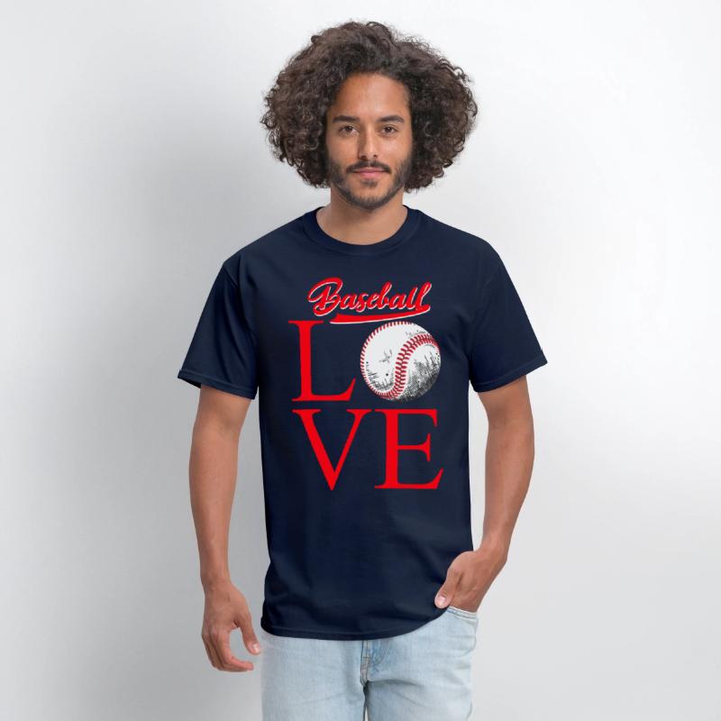 Baseball LOVE Shirt – Vintage Baseball Fan Gift