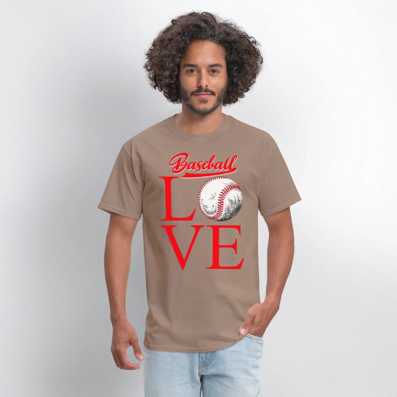 Baseball LOVE Shirt – Vintage Baseball Fan Gift