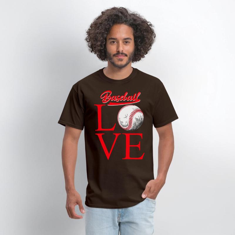 Baseball LOVE Shirt – Vintage Baseball Fan Gift
