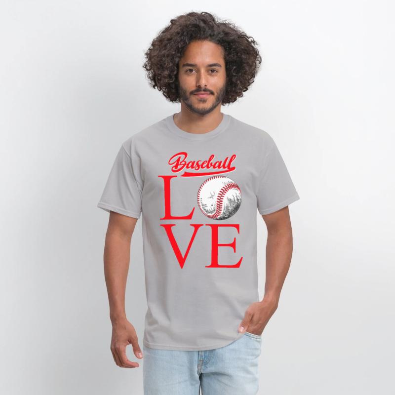 Baseball LOVE Shirt – Vintage Baseball Fan Gift