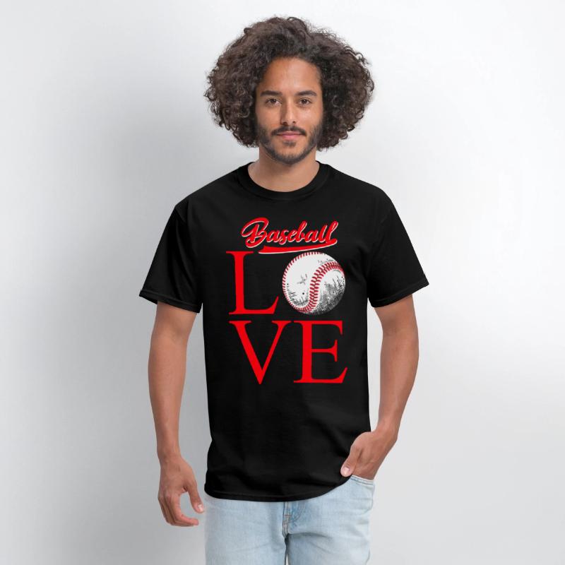 Baseball LOVE Shirt – Vintage Baseball Fan Gift