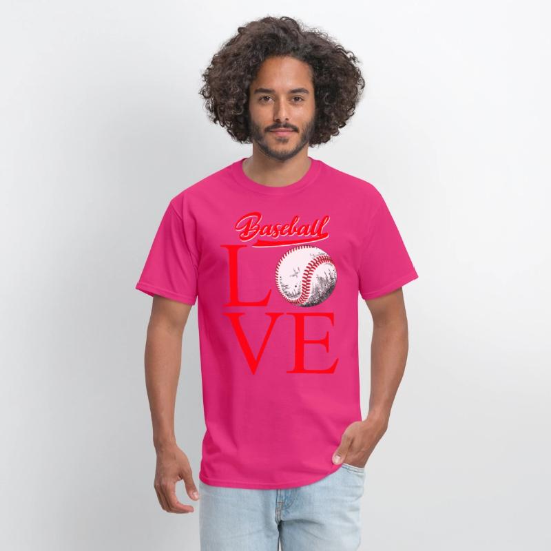 Baseball LOVE Shirt – Vintage Baseball Fan Gift