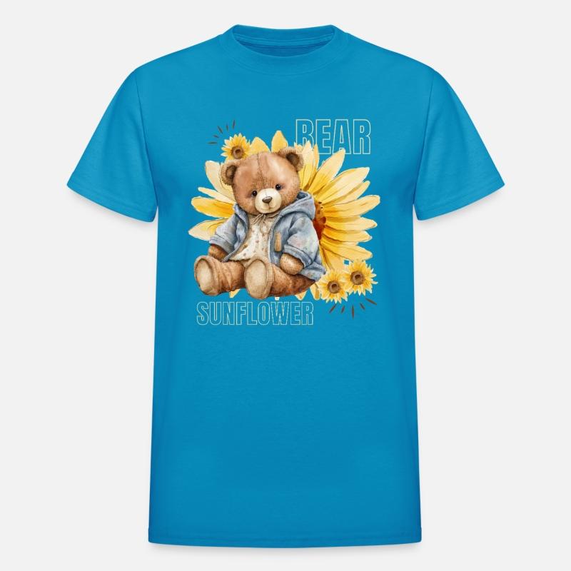 Bear and Sunflower