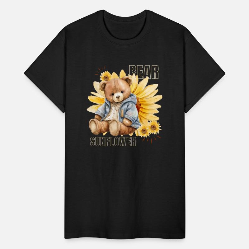 Bear and Sunflower