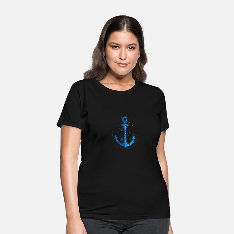 Beautiful sailing anchor sailing