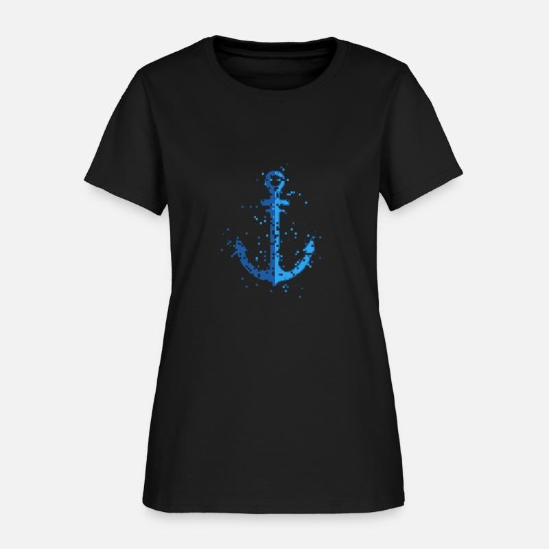 Beautiful sailing anchor sailing