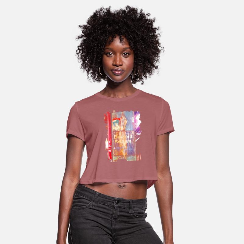 BEDFORD AVENUE SHIRT NYC SUBWAY STATION