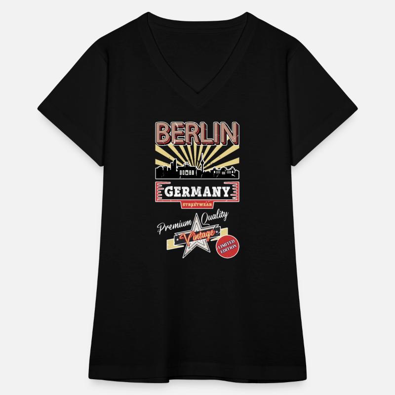 Berlin Germany German City Skyline Vintage Retro