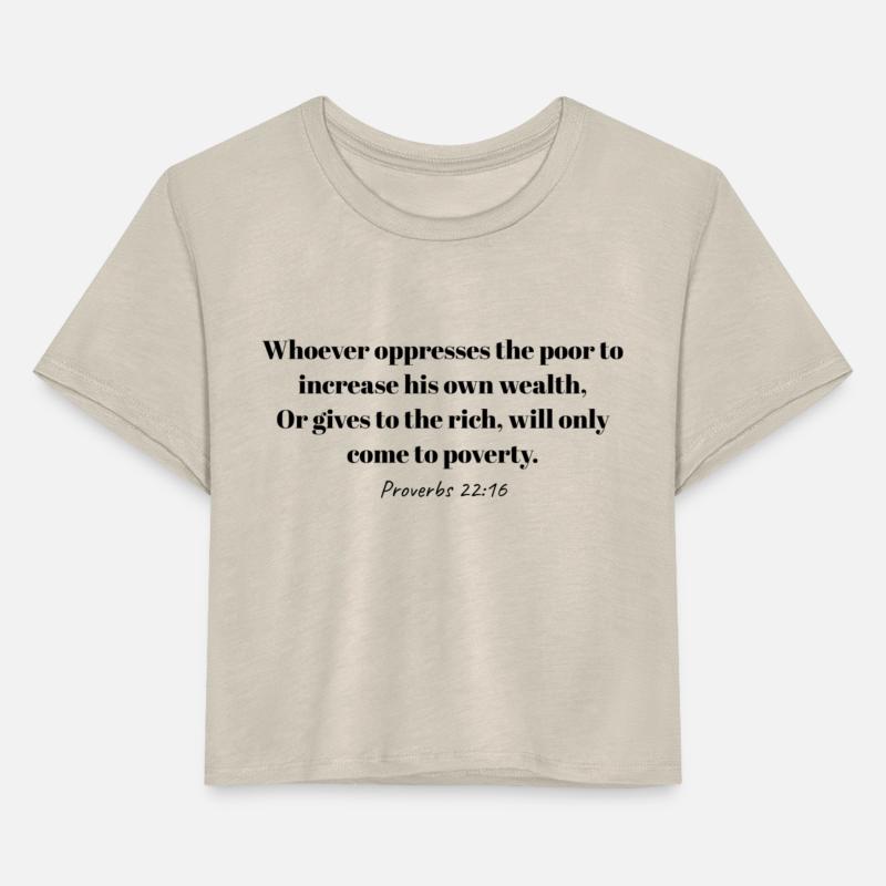 Bible verse from Proverbs 22:16