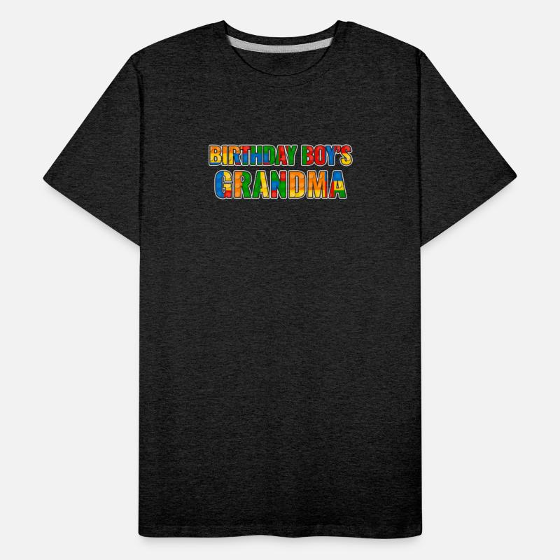 Birthday Boy's Grandma Building Blocks