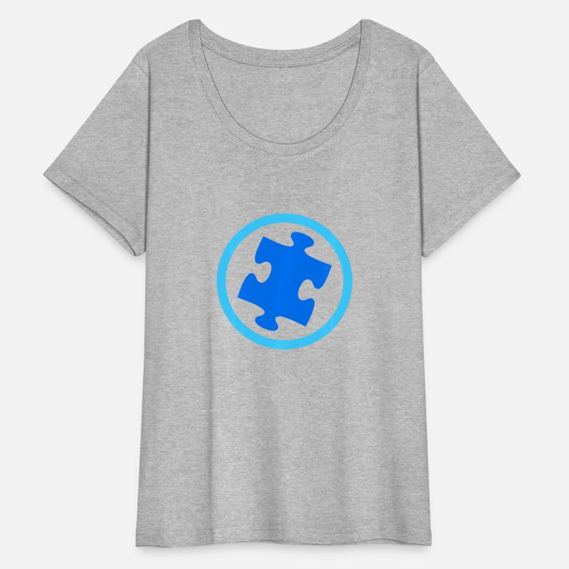 Blue Autism Puzzle for Autism Awareness Pullover