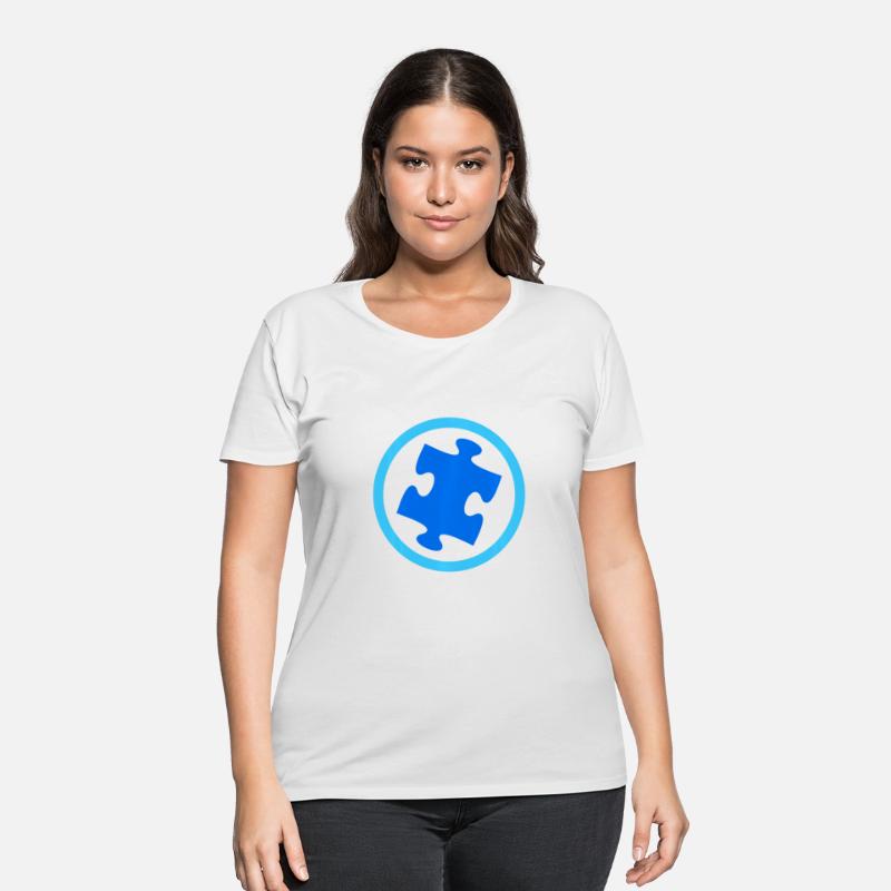 Blue Autism Puzzle for Autism Awareness Pullover