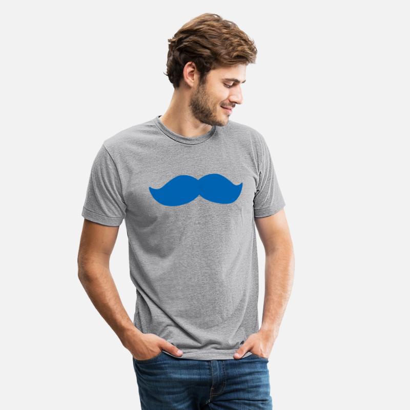 Blue Mustache Man November Bike