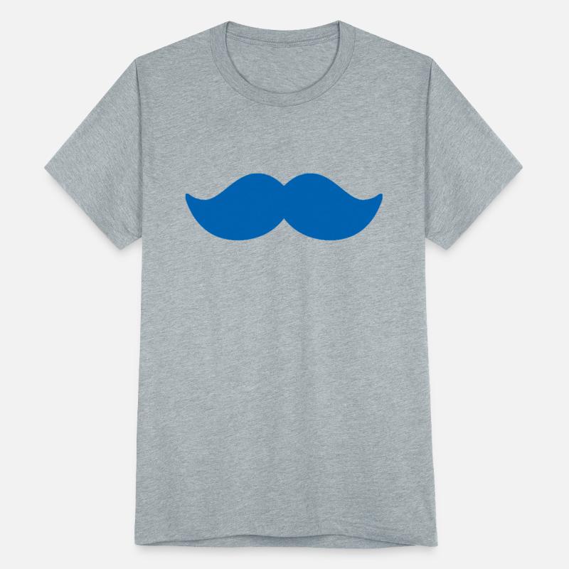 Blue Mustache Man November Bike