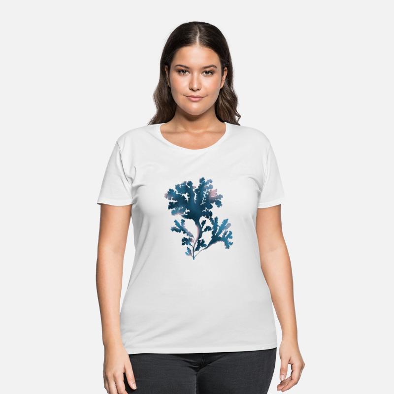 Blue Seaweed Illustration