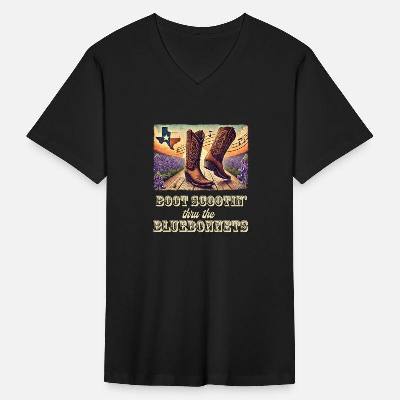 Boot Scootin’ Thru the Bluebonnets – Texas Cowboy