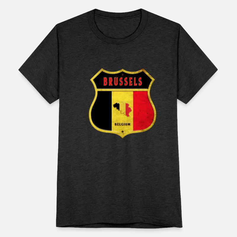 Brussels Belgium coat of arms flags design