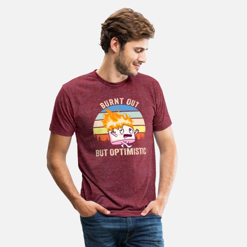 Burnt Out But Optimistic Marshmallow Camping