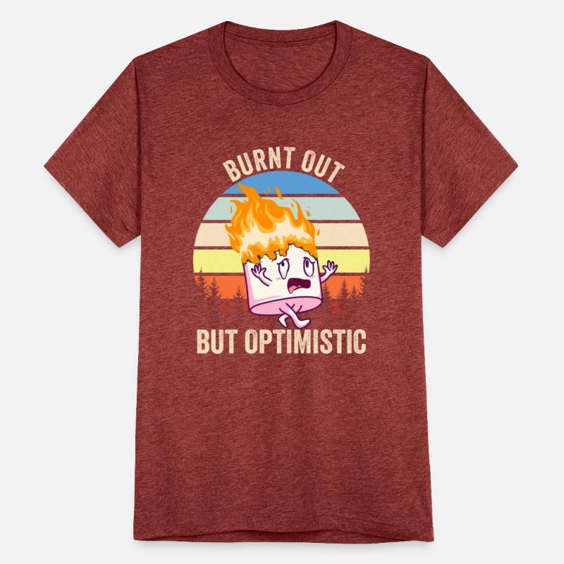 Burnt Out But Optimistic Marshmallow Camping