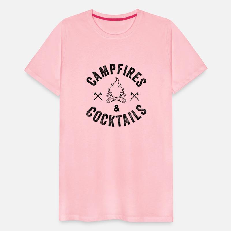 Campfires And Cocktails Hiking Camping Drinking