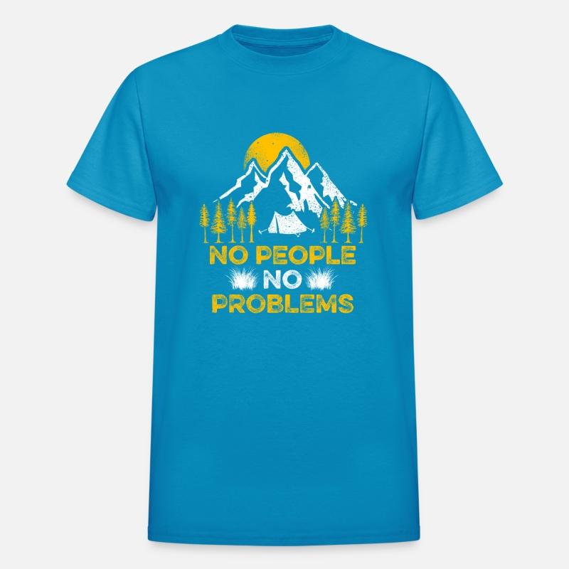 Camping In Nature Without People