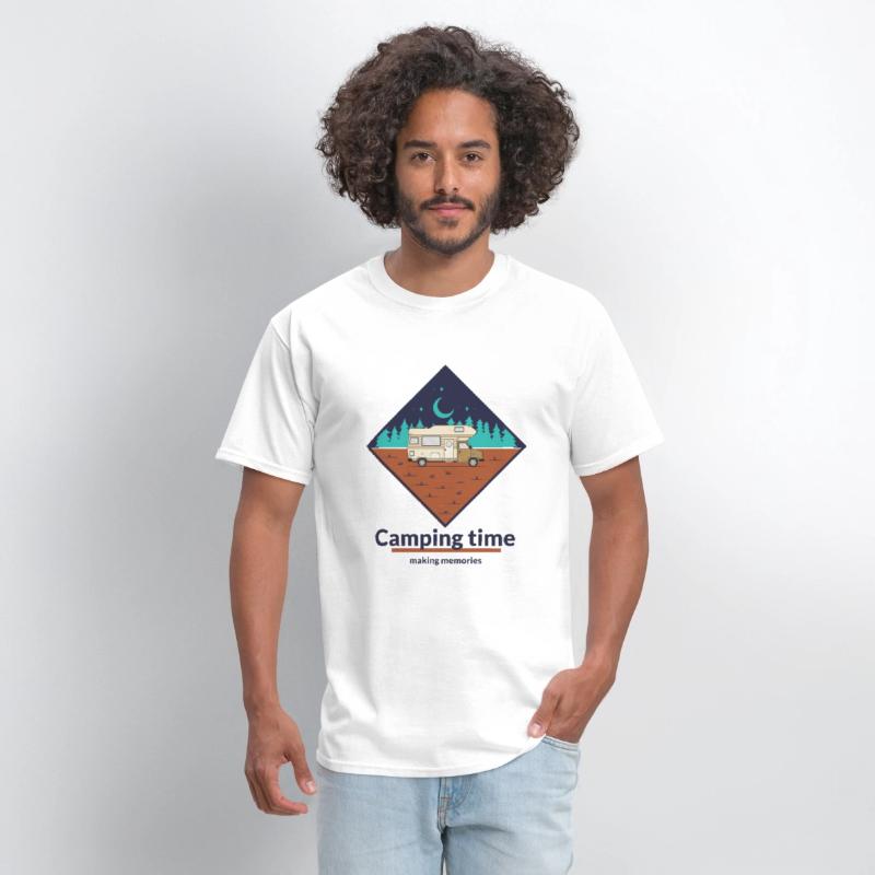 Camping time making memories tshirt