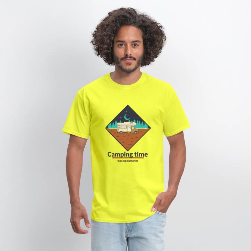 Camping time making memories tshirt