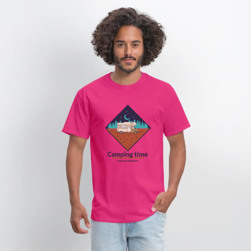 Camping time making memories tshirt