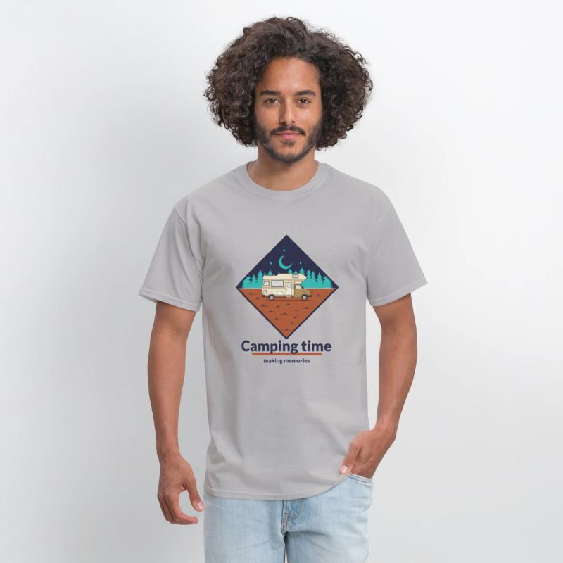 Camping time making memories tshirt