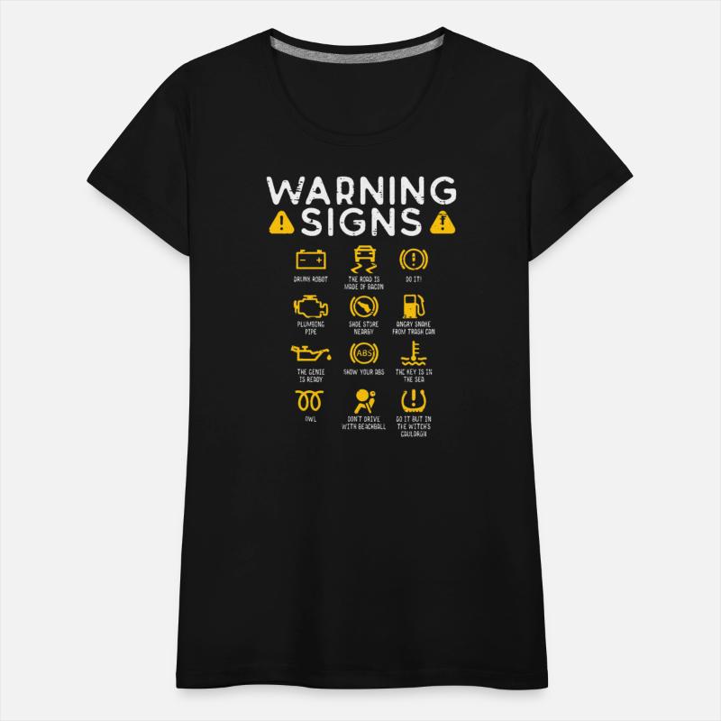 Car Warning Signs Auto Technician Mechanic Garage