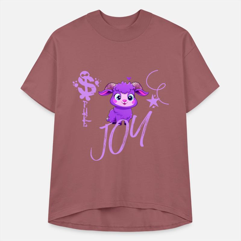 Cartoon Pure Joy Goat