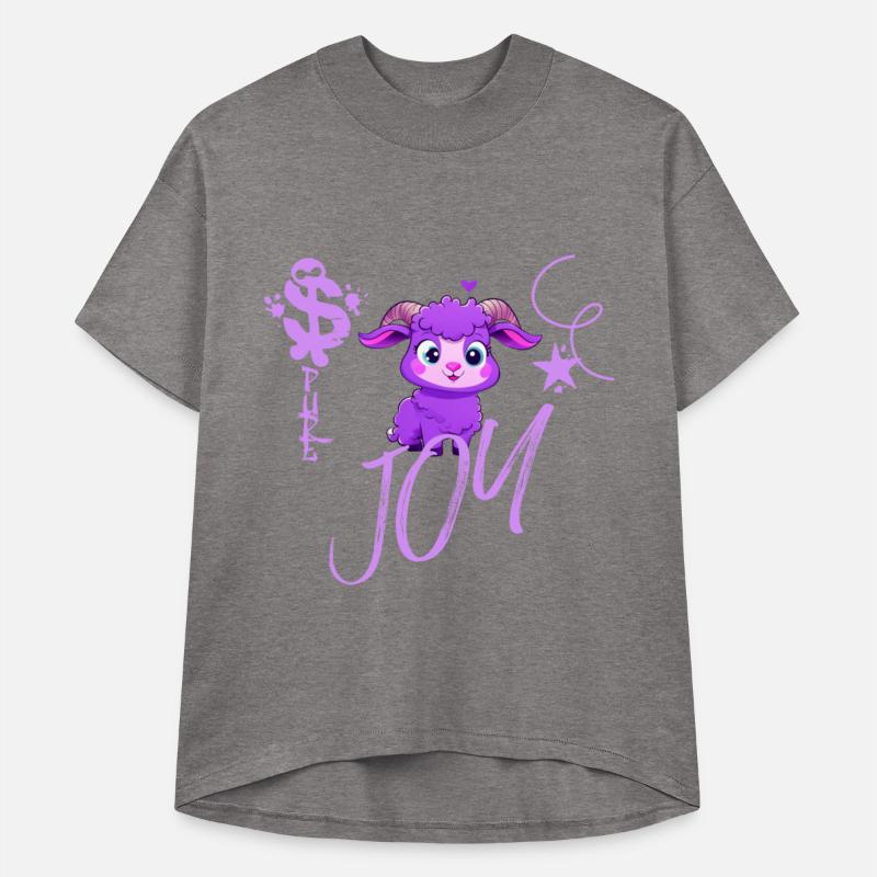 Cartoon Pure Joy Goat