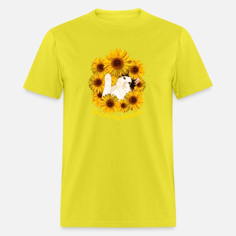 Cat Cat Sunflower T Cat Sunshine