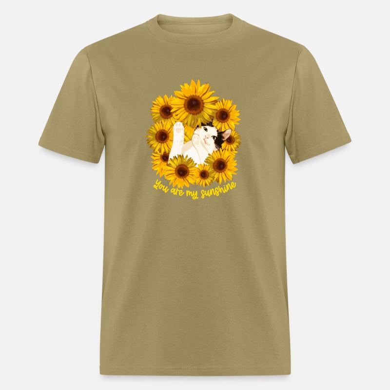 Cat Cat Sunflower T Cat Sunshine