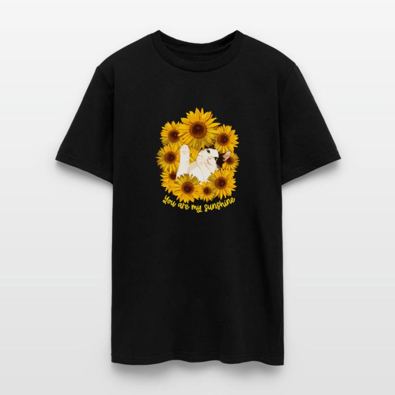 Cat Cat Sunflower T Cat Sunshine