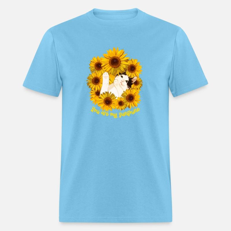 Cat Cat Sunflower T Cat Sunshine