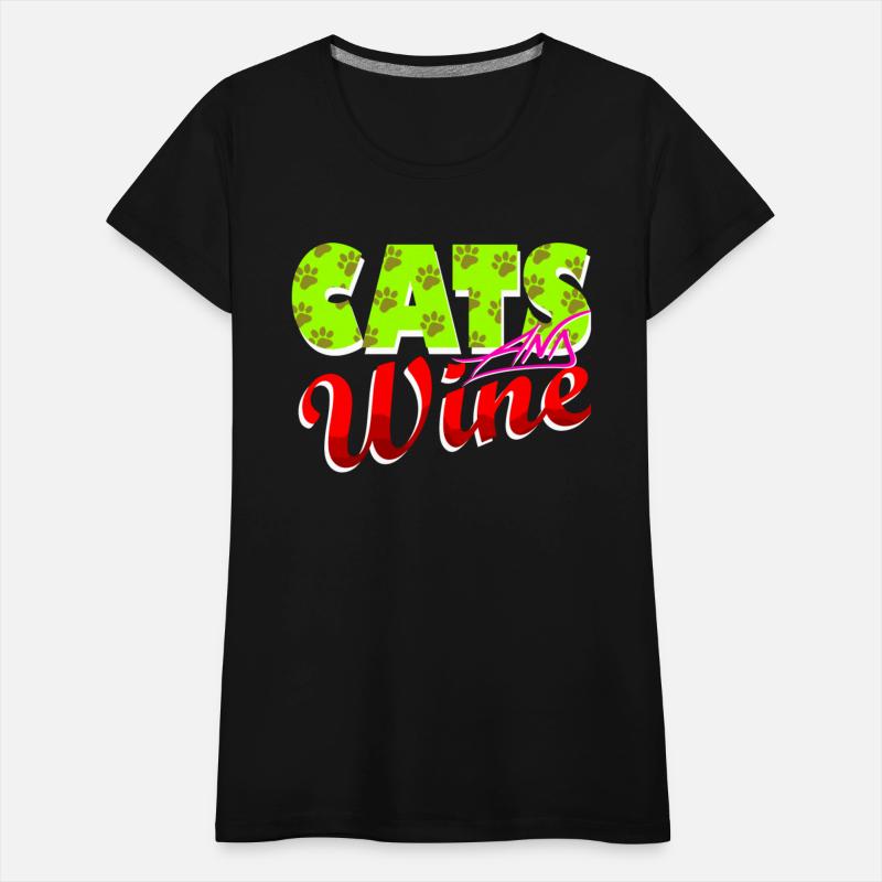 CATS AND WINE green