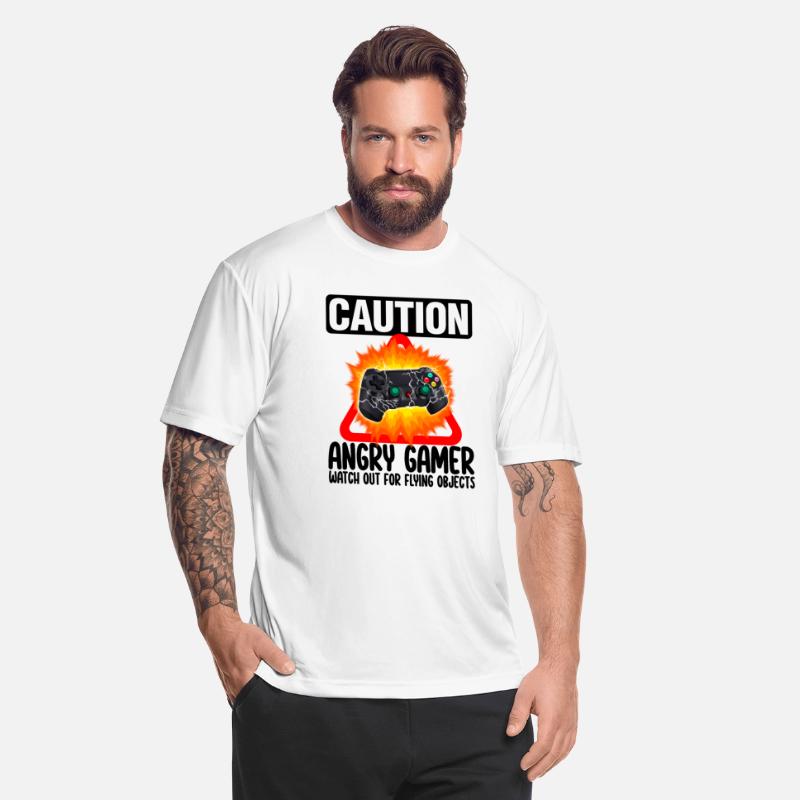 Caution Angry Gamer