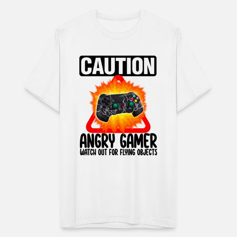Caution Angry Gamer