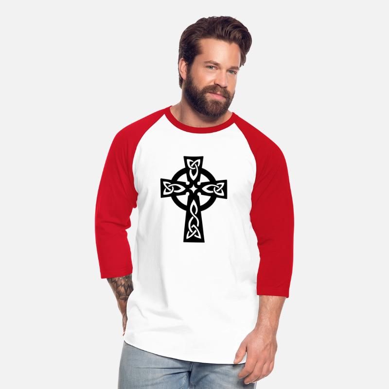 Celtic cross with circle black