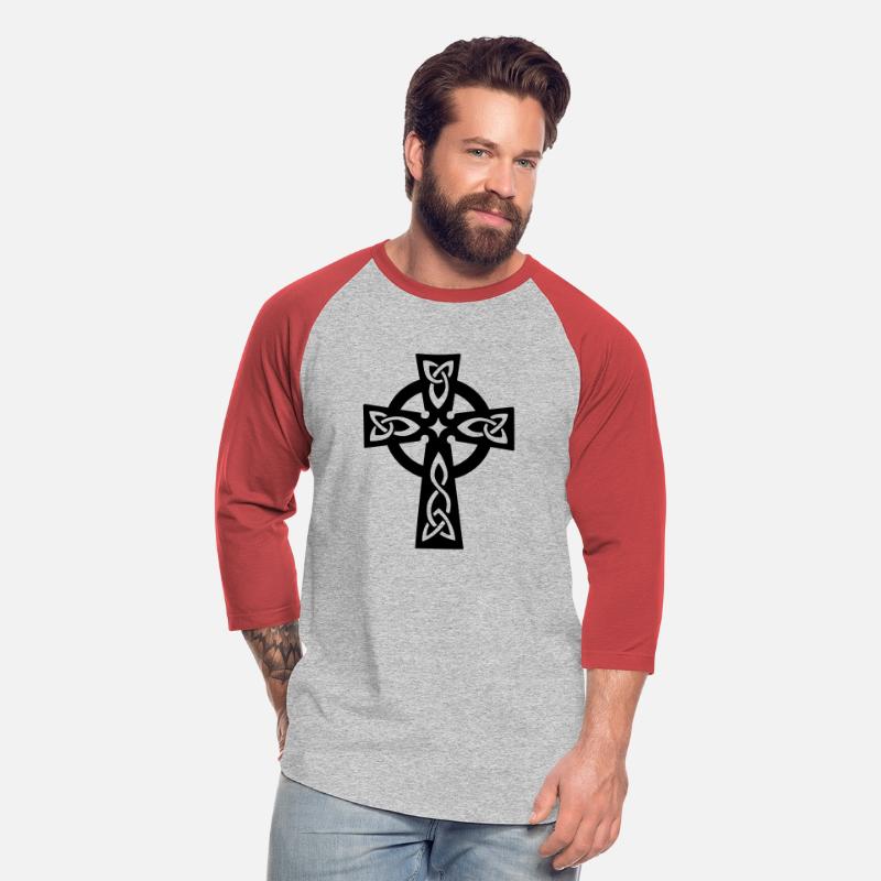Celtic cross with circle black