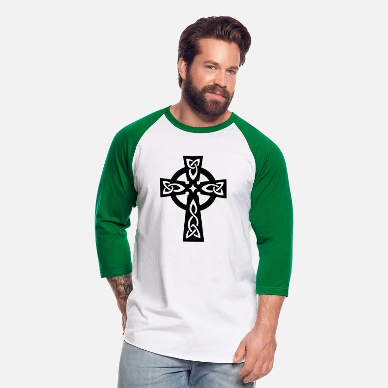 Celtic cross with circle black
