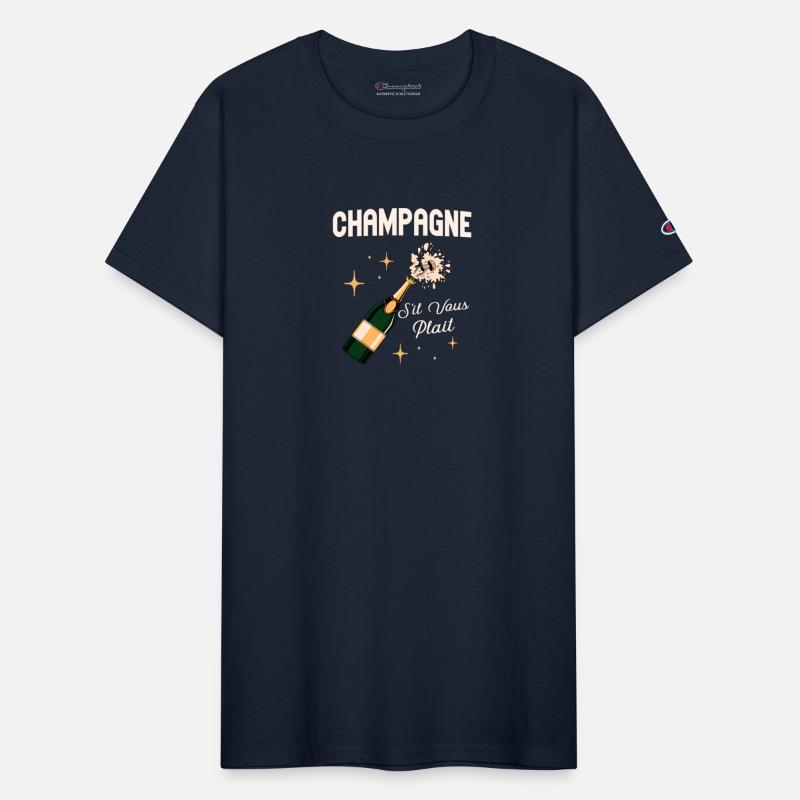 Champagne Sil Vous Plait Funny Drinking