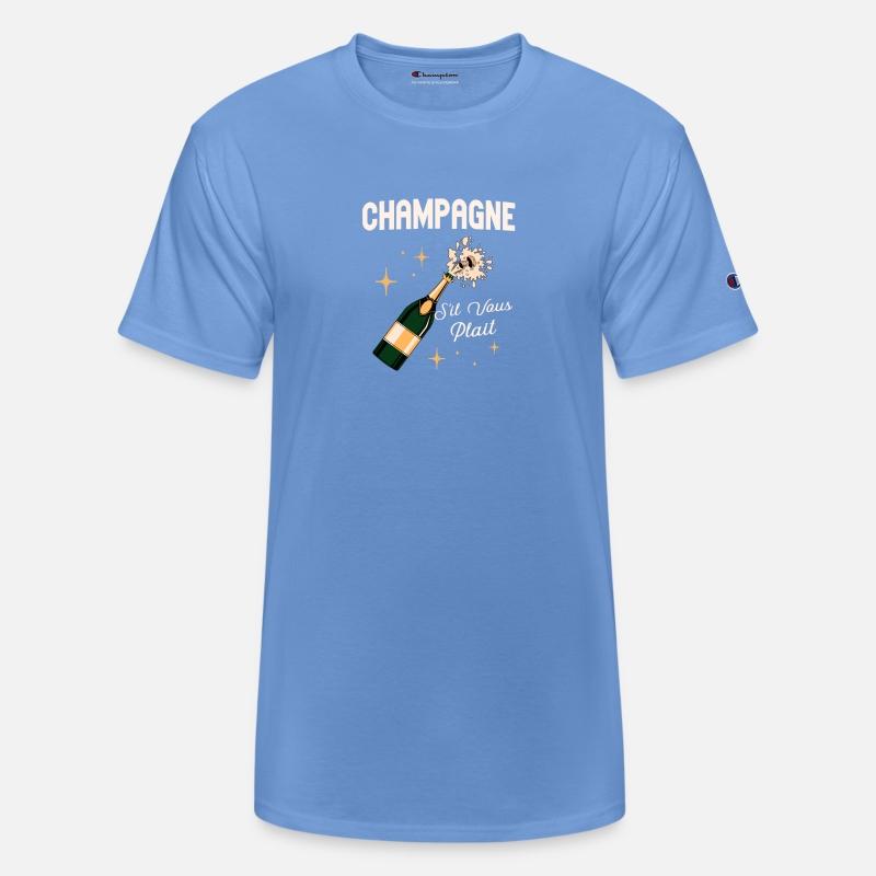 Champagne Sil Vous Plait Funny Drinking