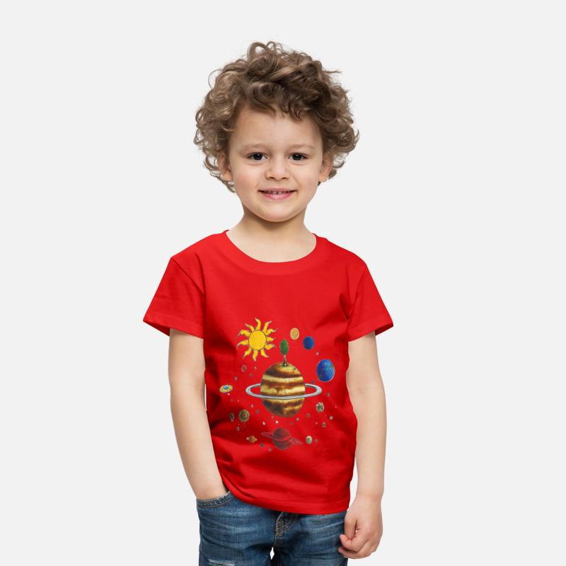 Child Drawn Solar System